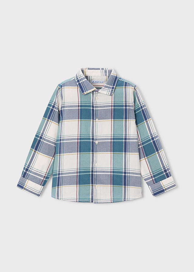 Camicia m/l quadri