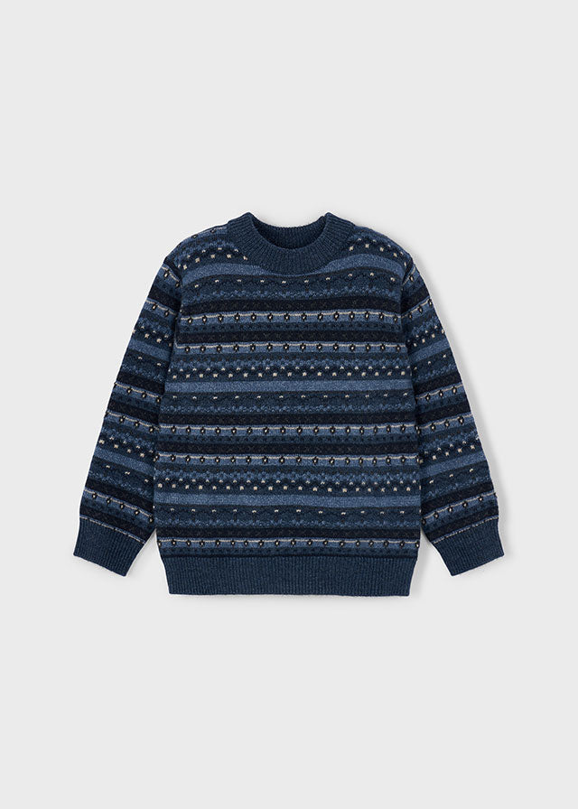 Jersey jacquard