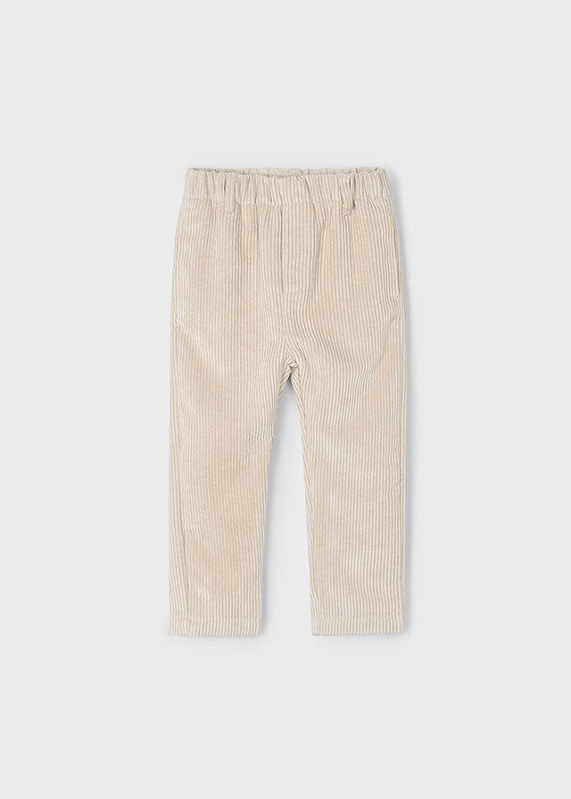 Pantalone jogger costine