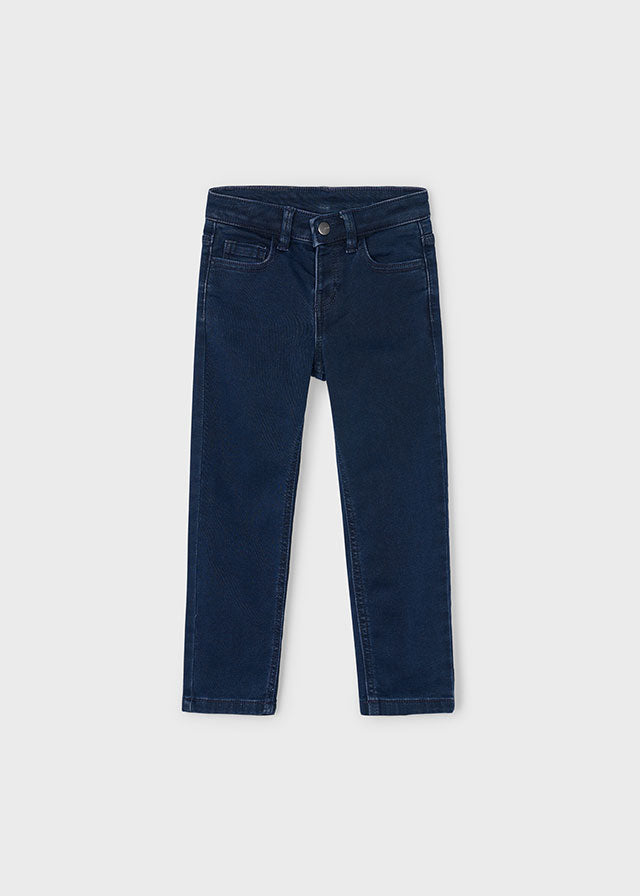 Pantalone soft denim 5 tasche