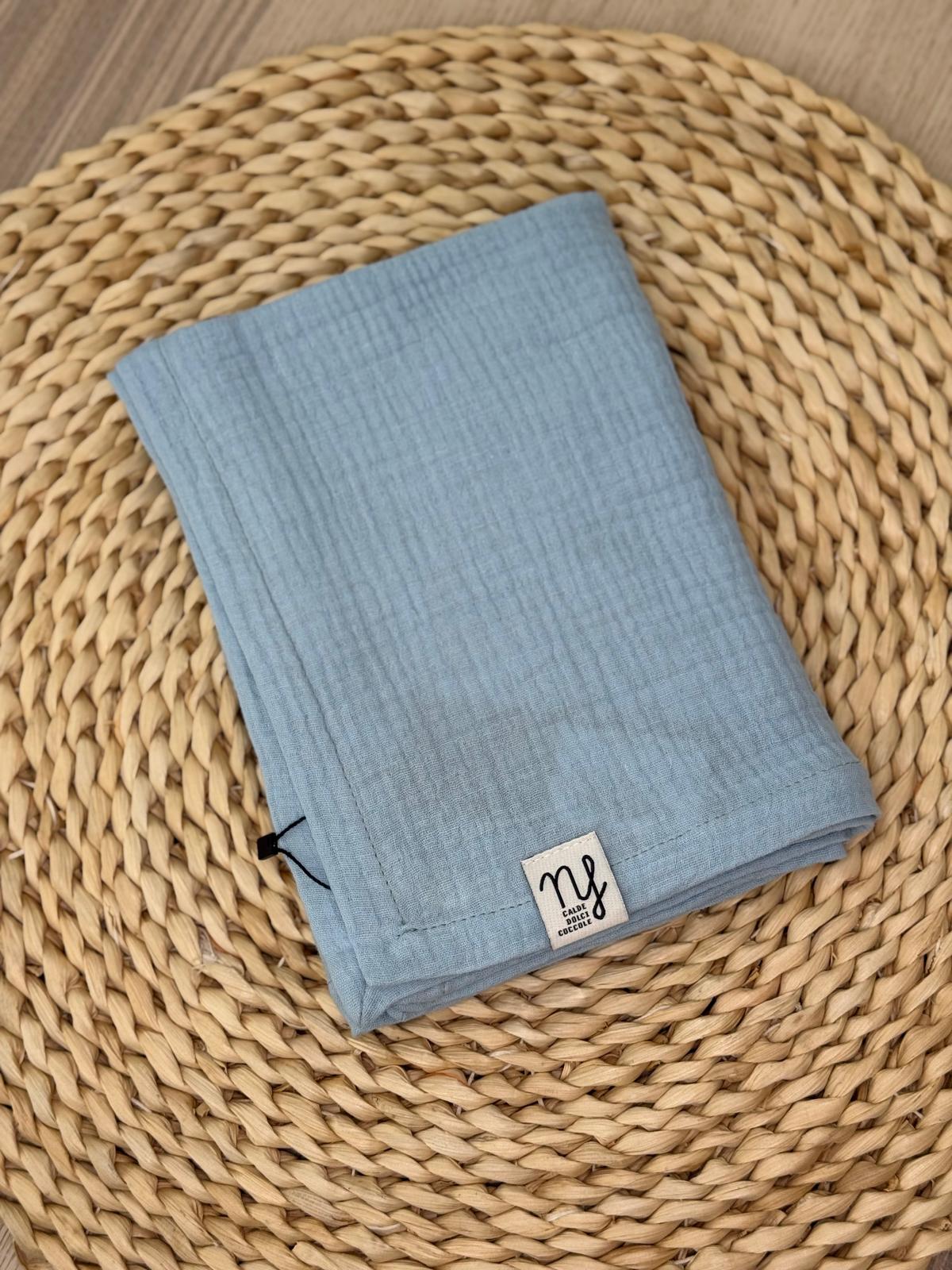 Mussola 100% COTONE tinta unita