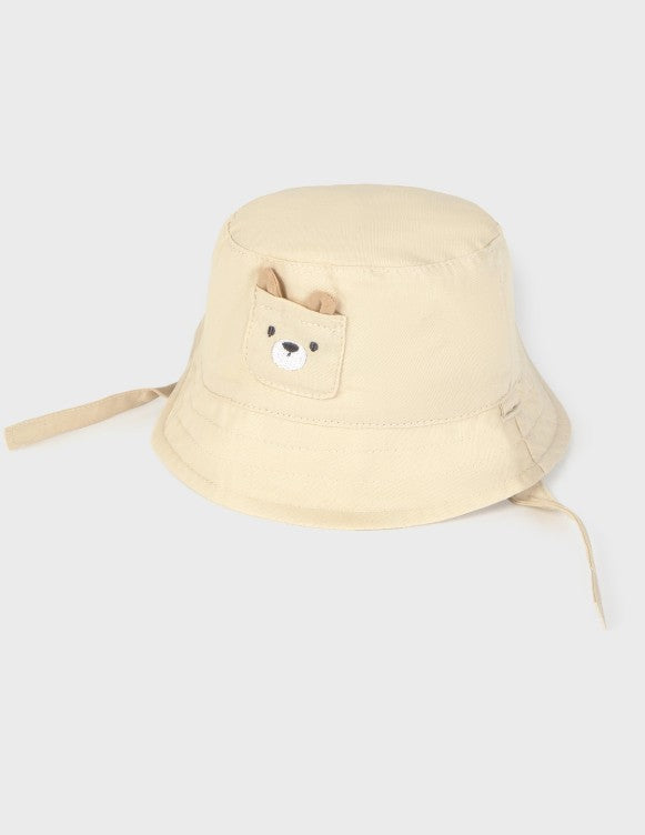 Cappello reversibile orsetto neonato