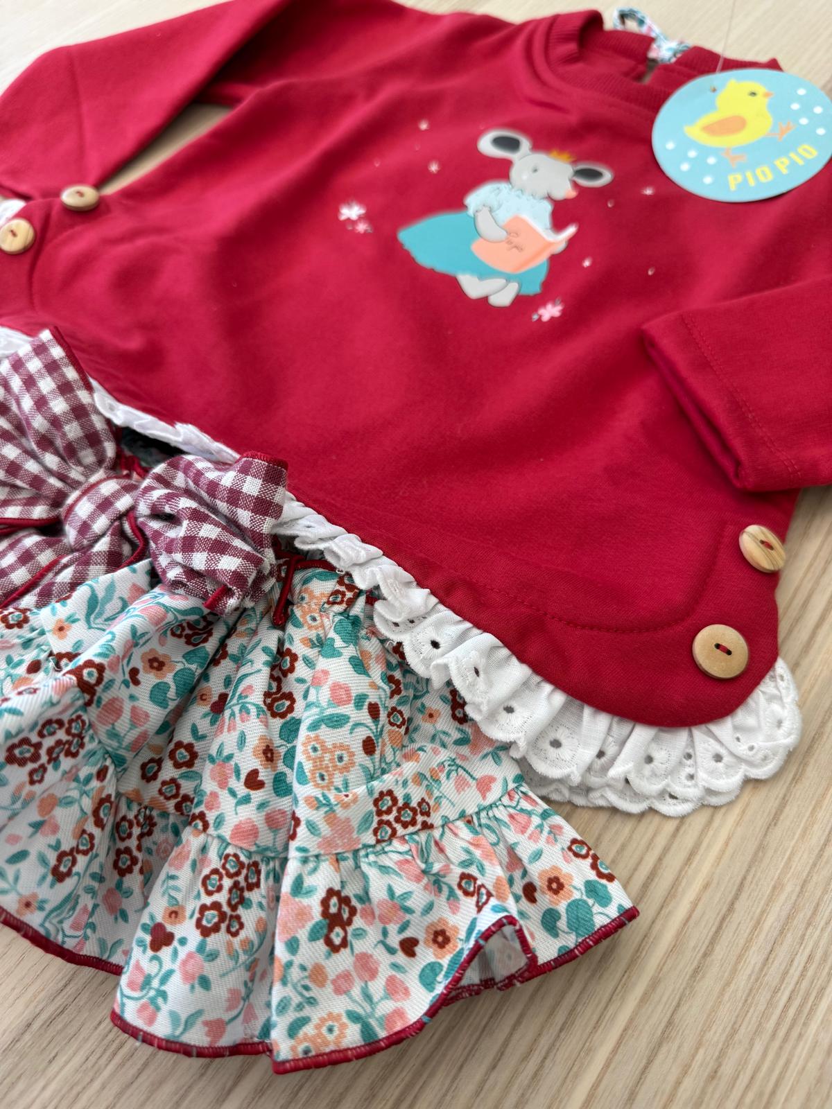 Compl.con culotte e felpa Topolino