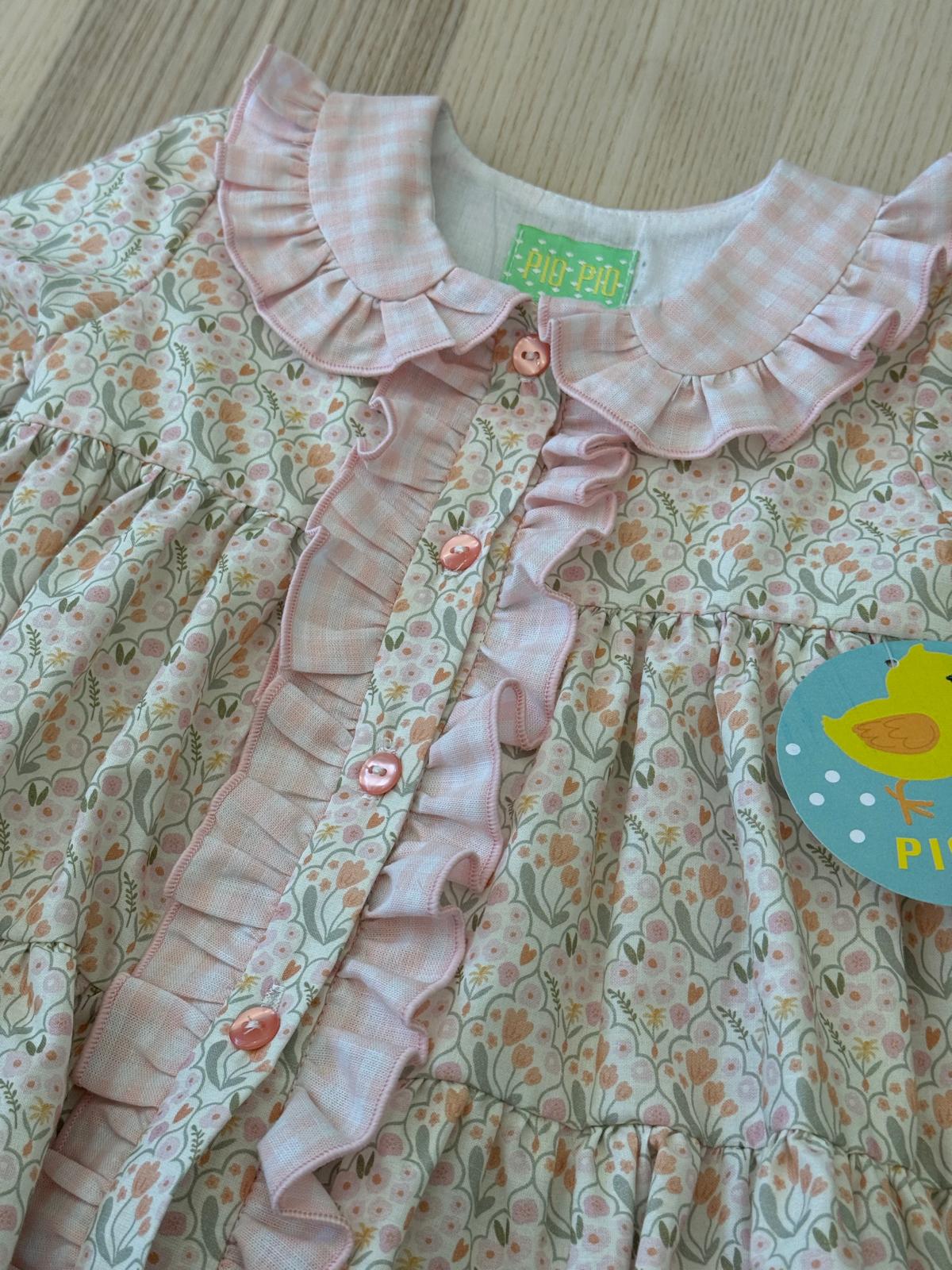 Abito gerani stilizati