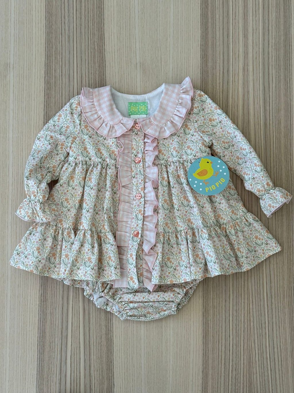 Abito gerani stilizati