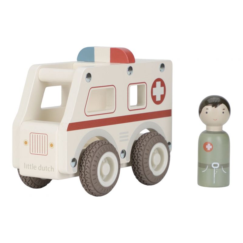 Ambulanza con personaggio
